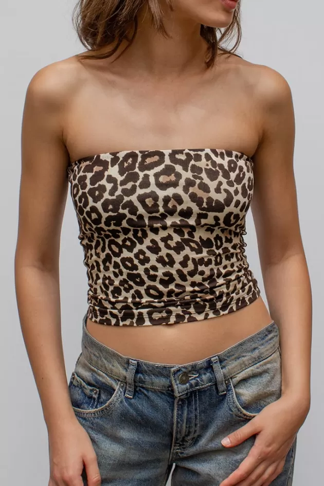 Subdued Bandeau-Top