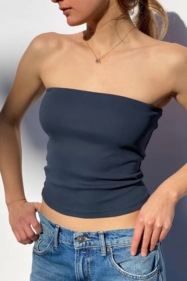 Subdued Bandeau-Top