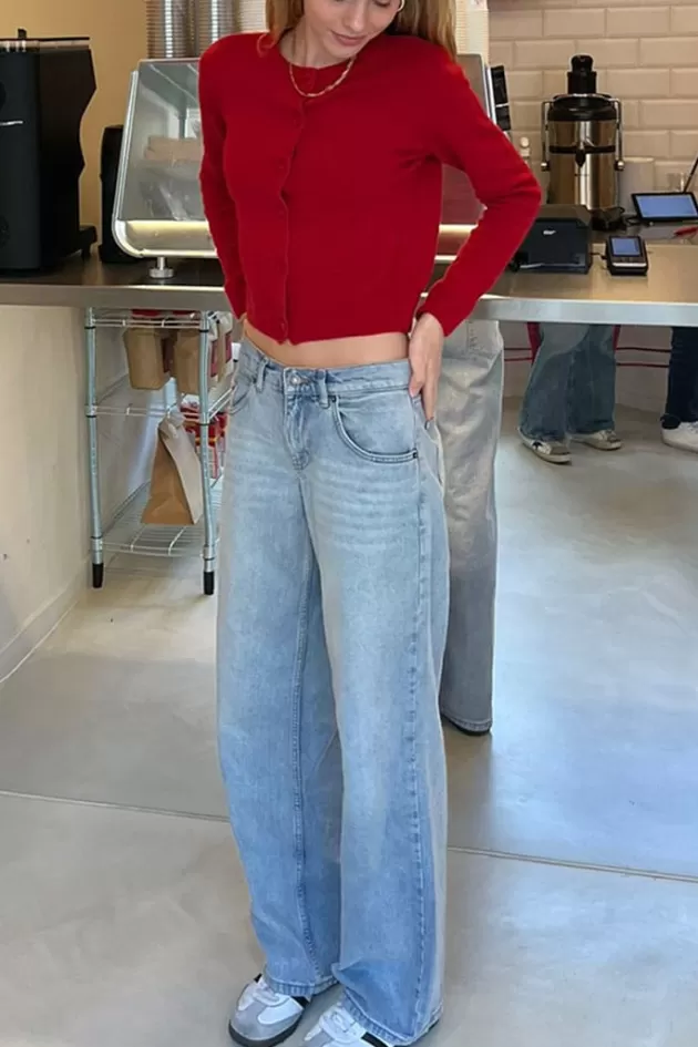 Subdued Jeans low waist