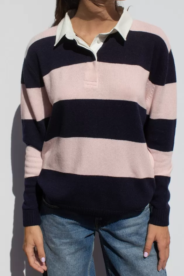 Subdued Polo-Pullover