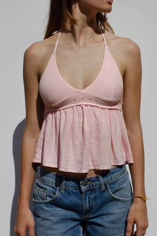 Subdued Top mit Volant